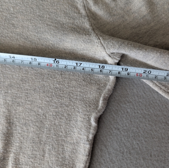 Hollister Unisex V-Neck Cotton Blend Sweater Size Small Heather Grey Y2K - Picture 9 of 11